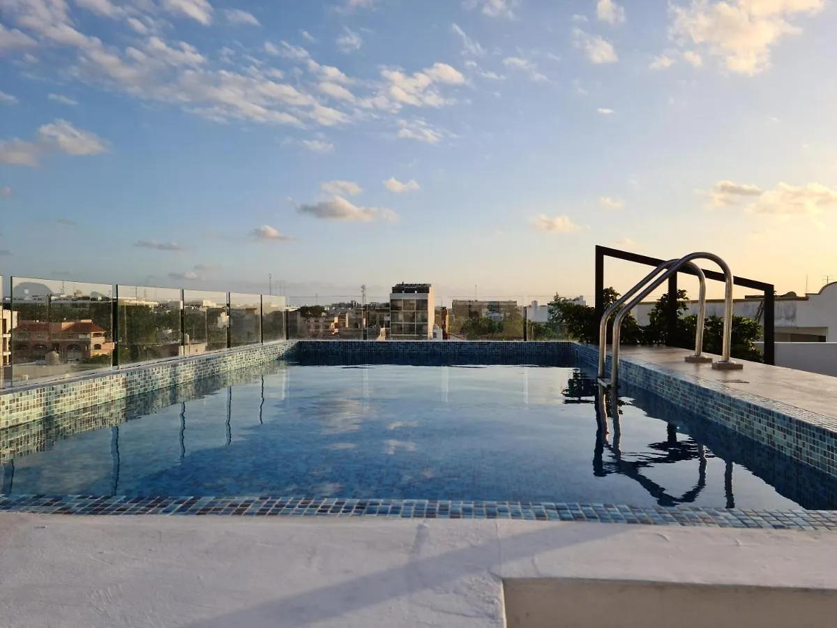 Luxury Apartment 2Br, Pool Roof, Near To The Beach Playa del Carmen