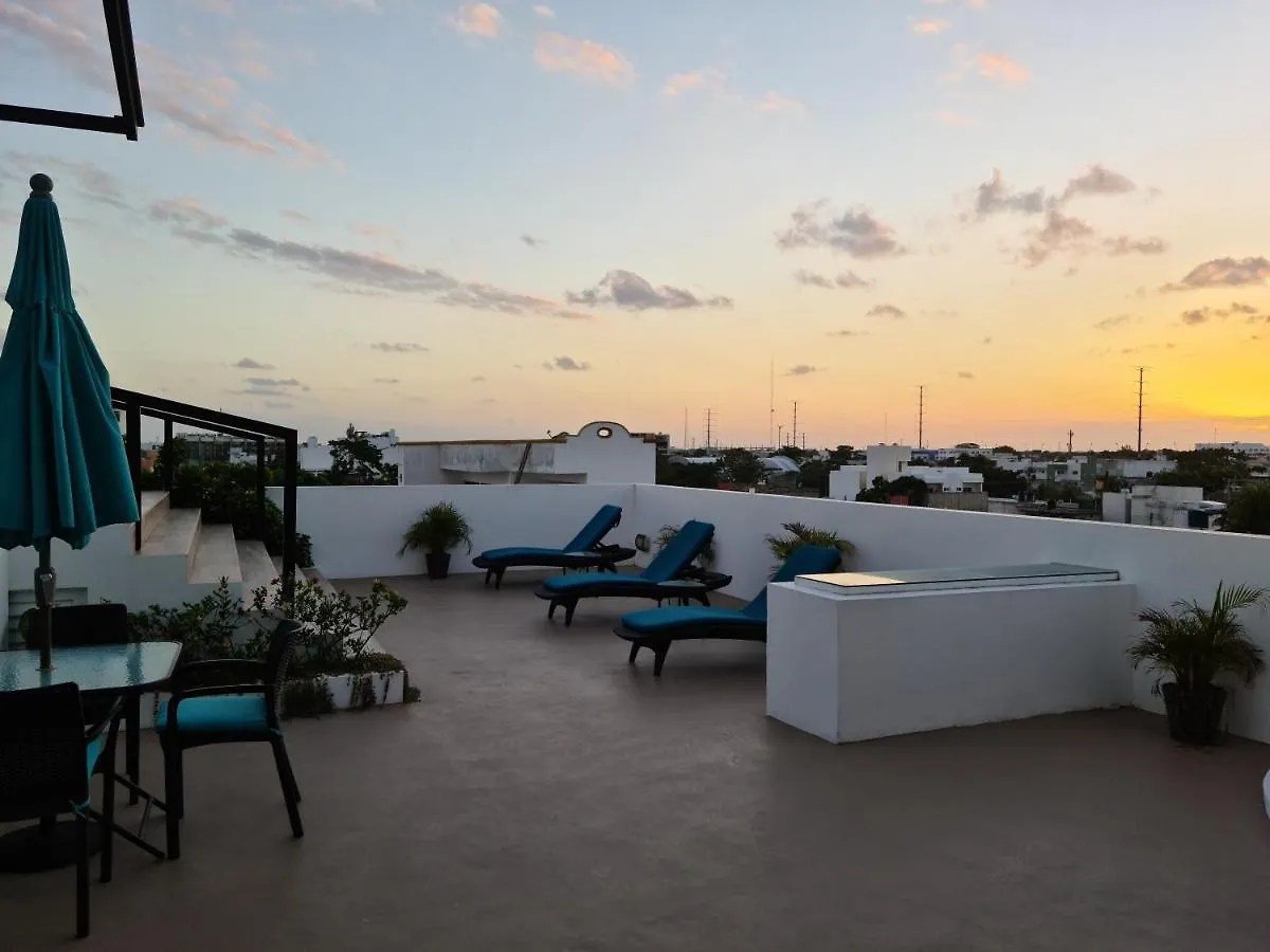 Luxury Apartment 2Br, Pool Roof, Near To The Beach Playa del Carmen