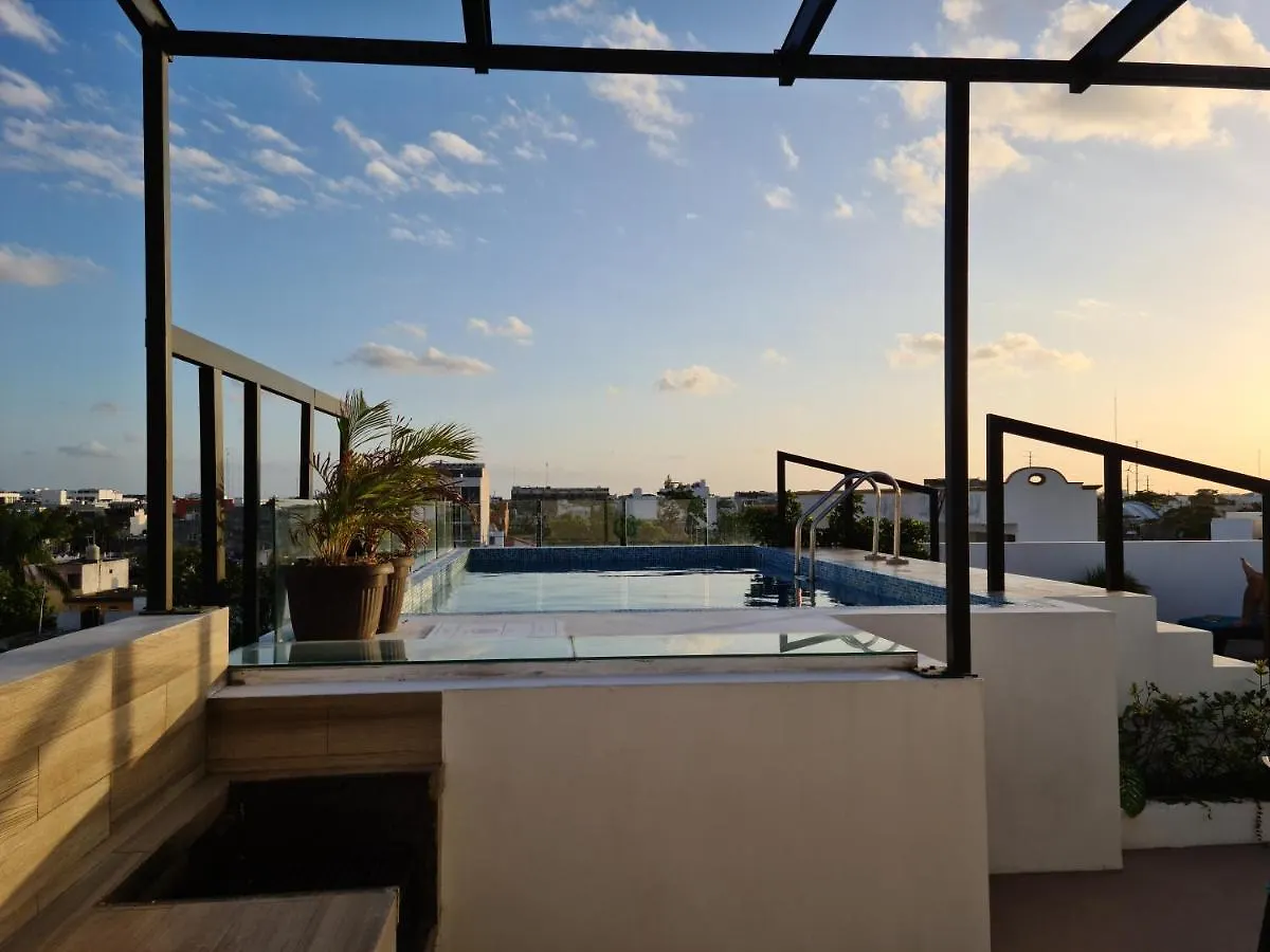 Luxury Apartment 2Br, Pool Roof, Near To The Beach Playa del Carmen