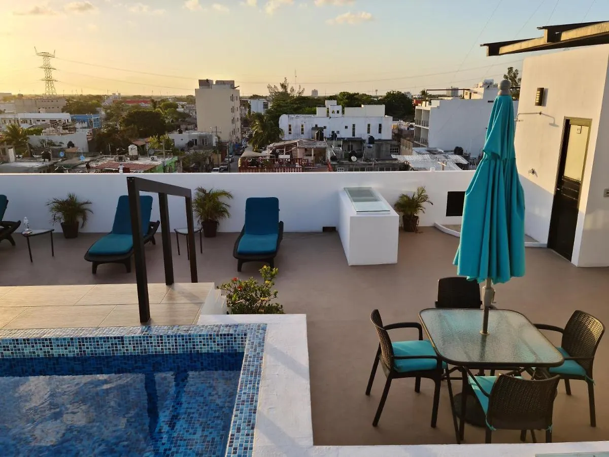 Luxury Apartment 2Br, Pool Roof, Near To The Beach Playa del Carmen Mexico